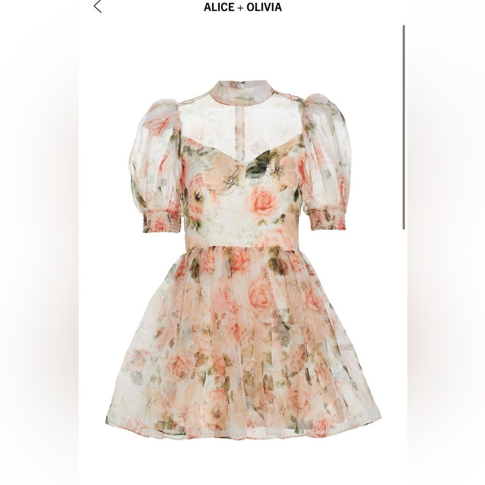 Alice + Olivia
Vernita PuffSleeve Minidress
Morning Side Floral White